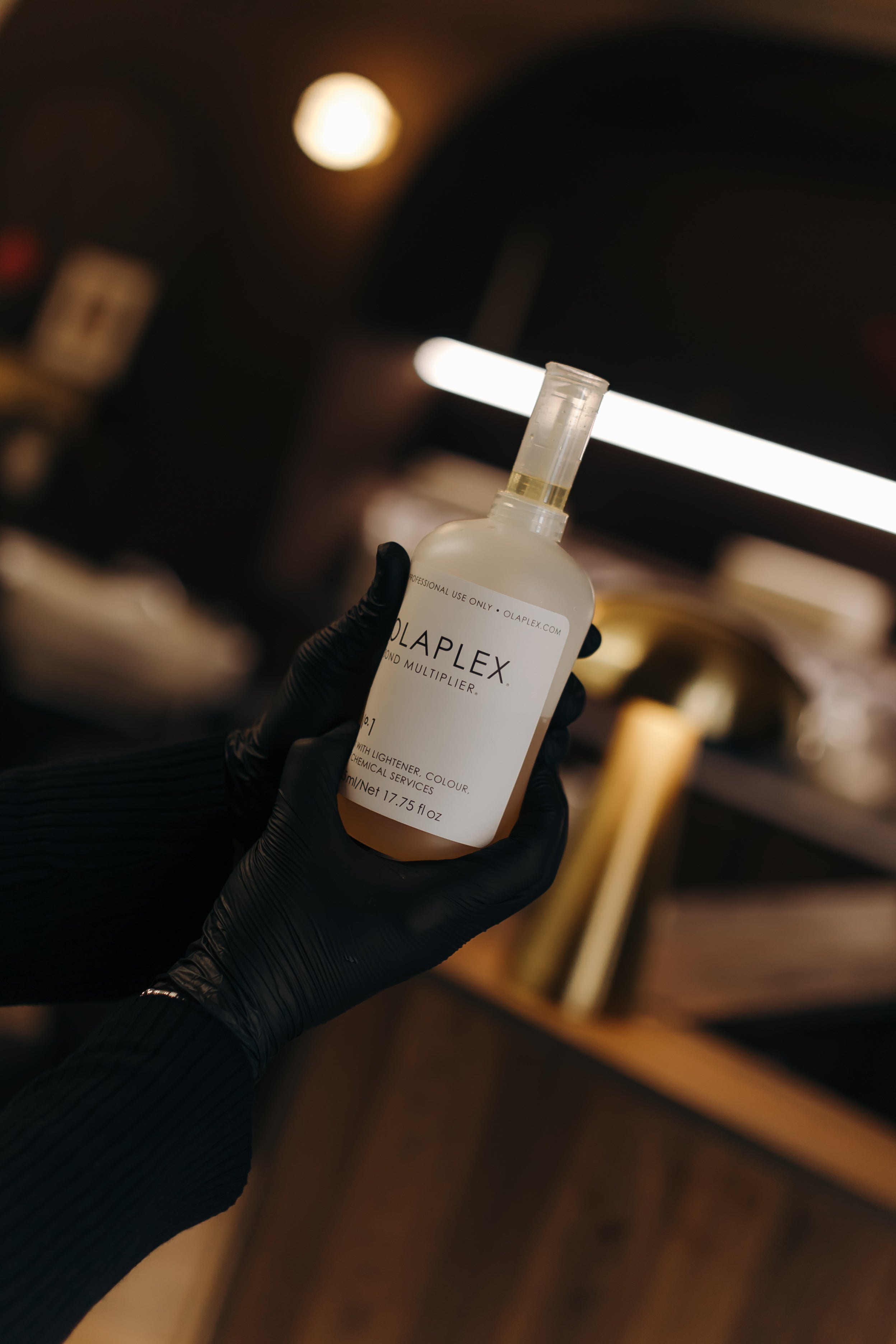 Servizio di Olaplex protection da Cairoli Studio